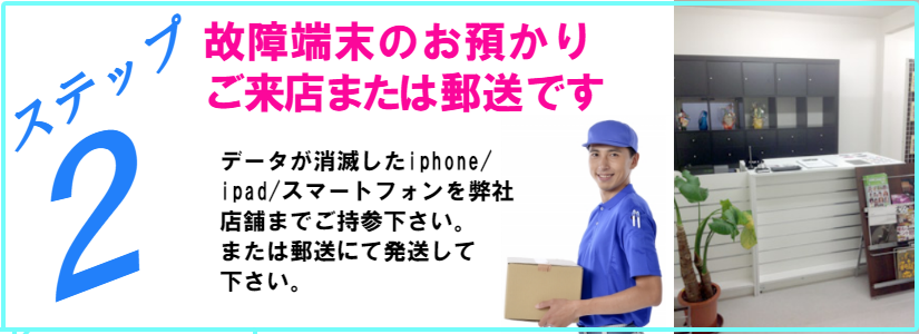 iphoneデータ復旧サービスご利用までの流れ2